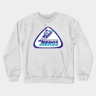 Defunct Houston Aeros Hockey 1972 Crewneck Sweatshirt